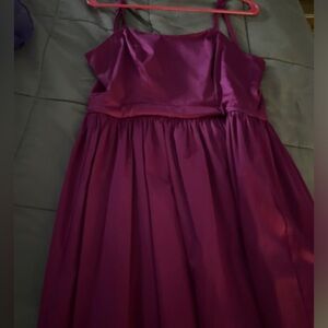 Hot pink party dress EUC